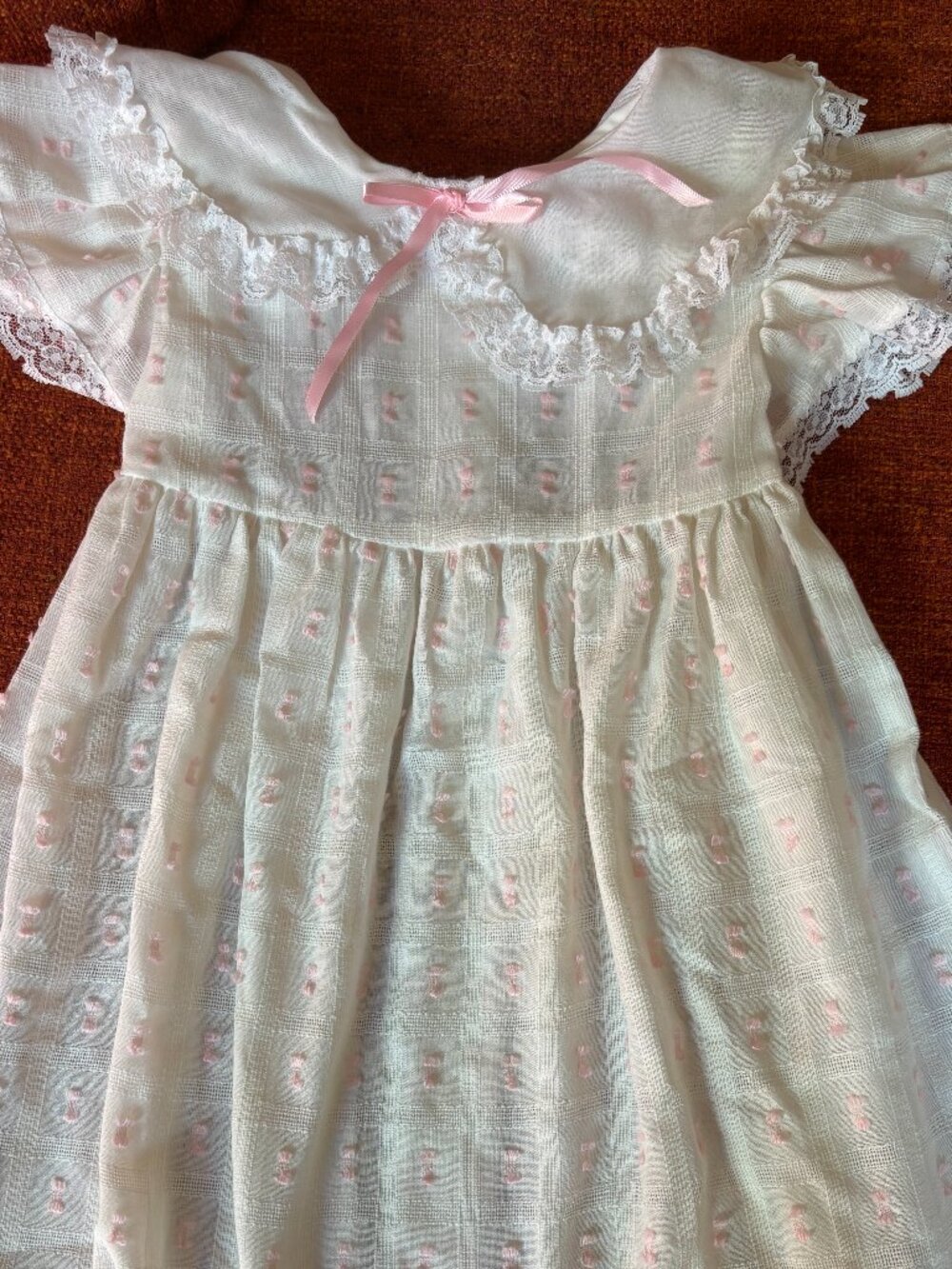 Vintage Lil Airess Baby Girl Dress Cotton Blend 3T